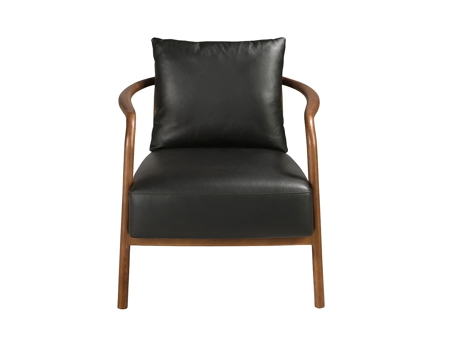 Fauteuil en cuir noir 5178 ANGEL CERDA