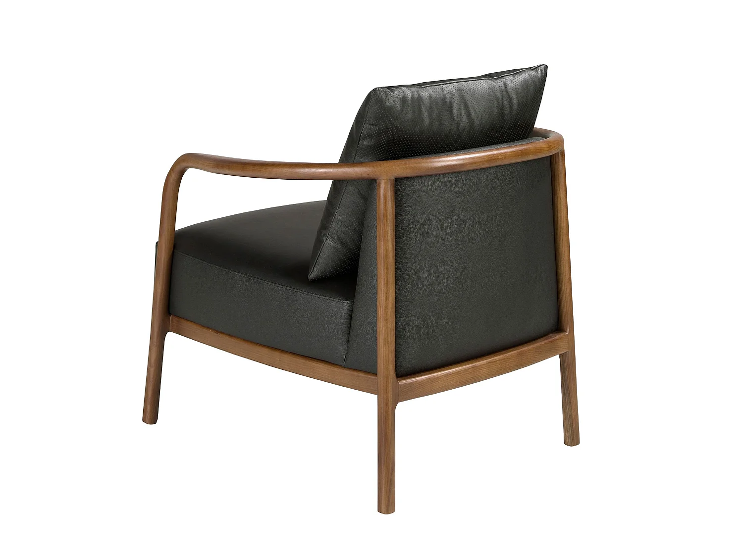 Fauteuil en cuir noir 5178 ANGEL CERDA