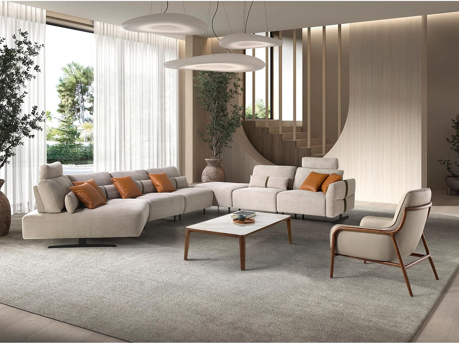 Vossenleren fauteuil 5177 ANGEL CERDA