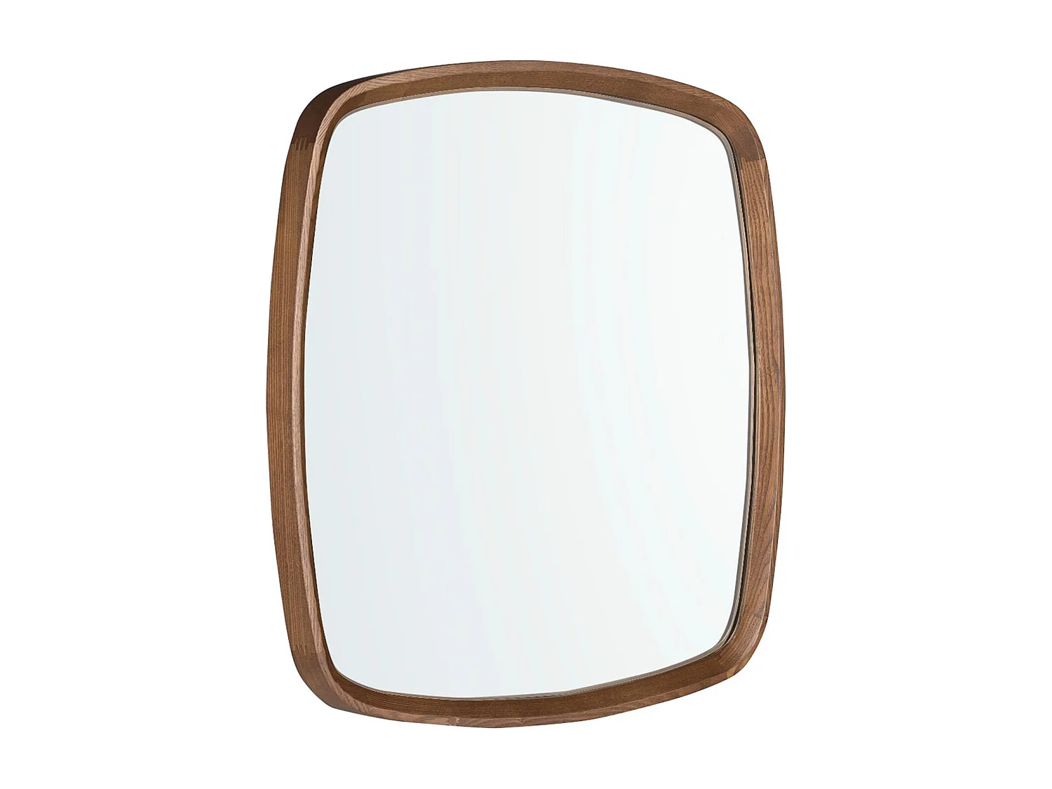 Specchio quadrato da parete in noce 3285 ANGEL CERDA