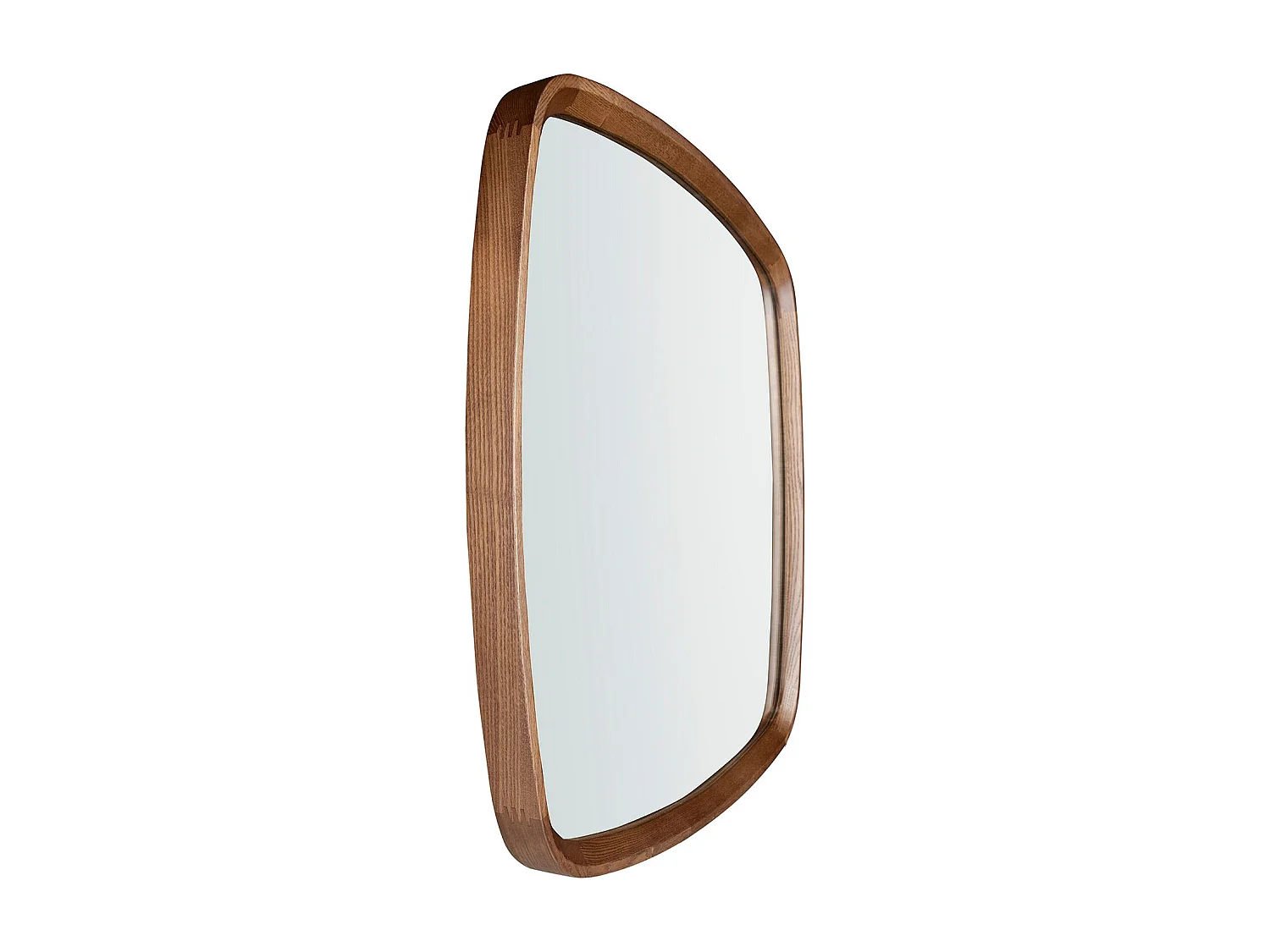 Specchio quadrato da parete in noce 3285 ANGEL CERDA