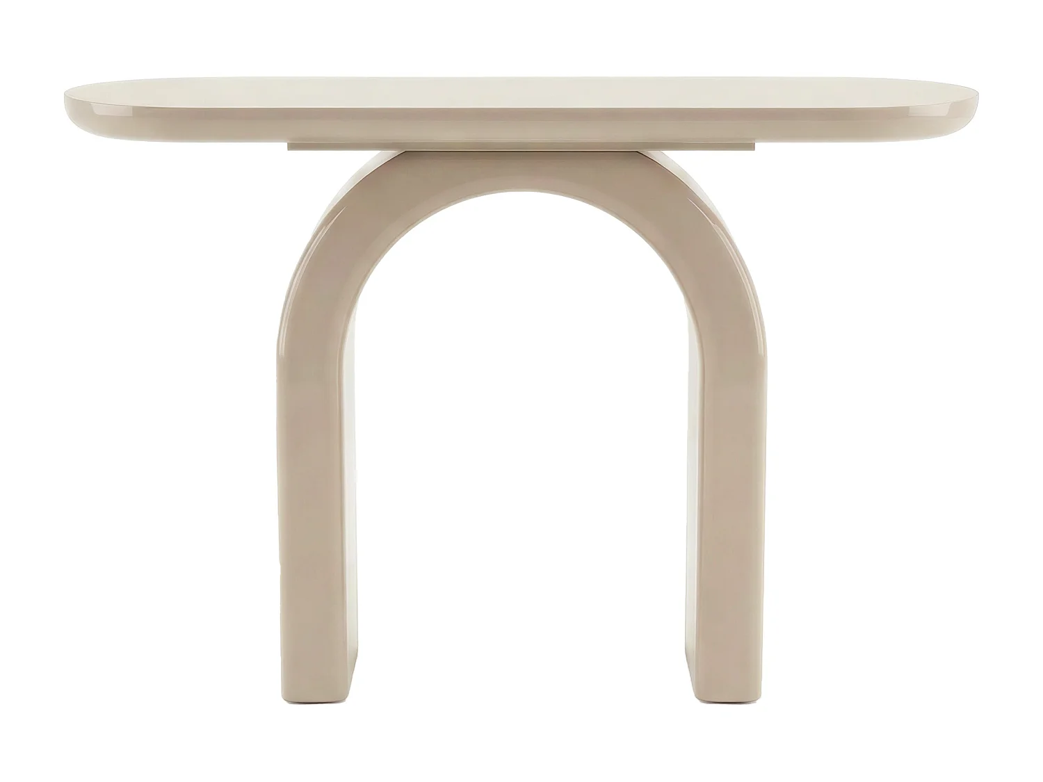 Console en MDF - Beige - TUZAKA