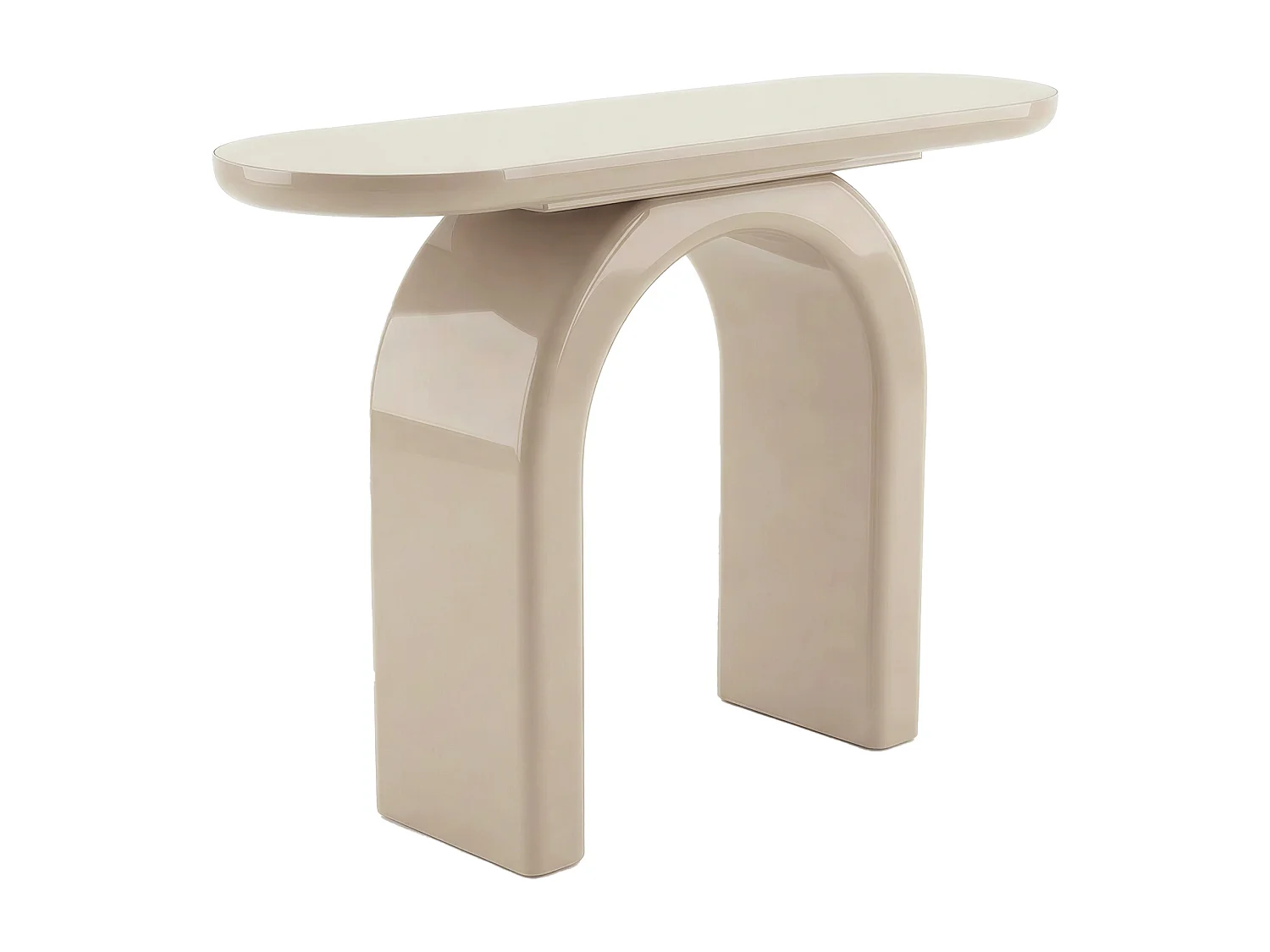 Console en MDF - Beige - TUZAKA