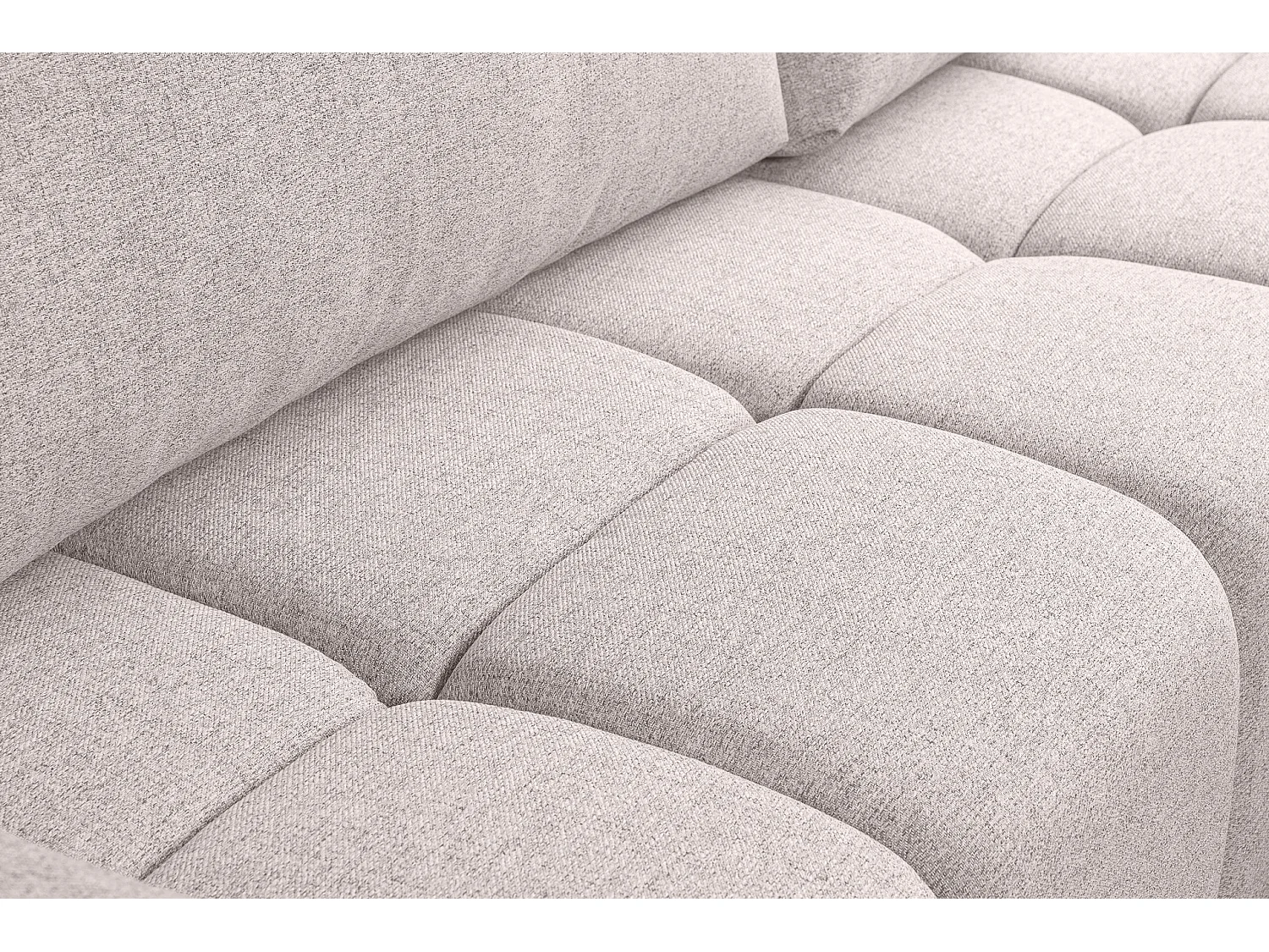 Canapé d'Angle réversible avec fonction de couchage FUMO du fabricant beige