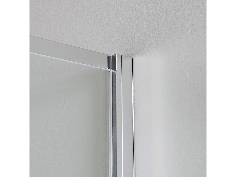 Cabine De Douche 3 Faces 70X120x70 Verre Trempé Clair 6Mm