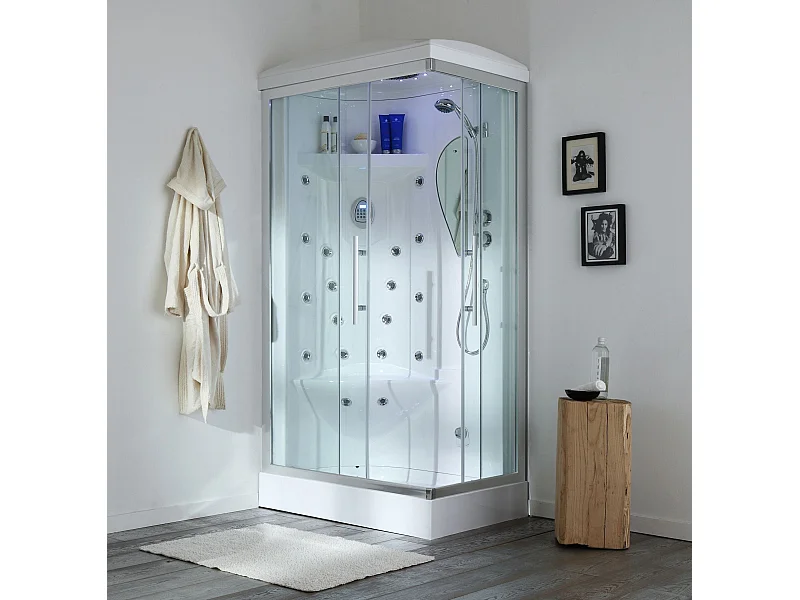 Cabine De Douche Hydromassage 70X90 Gauche | Iride