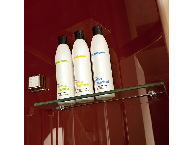 Cabine Box De Douche Avec Hydromassage 90X90 Semi-Circulaire | Cosmo