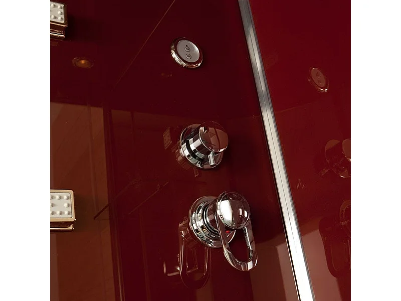 Cabine Box De Douche Avec Hydromassage 90X90 Semi-Circulaire | Cosmo