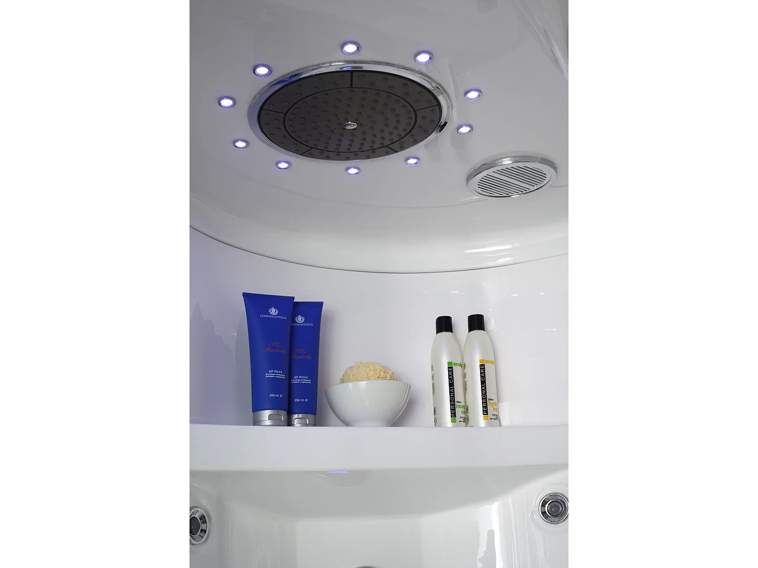 Cabine Box De Douche Hydromassage 70X90 Sx Avec Bain-Vapeur | Iride