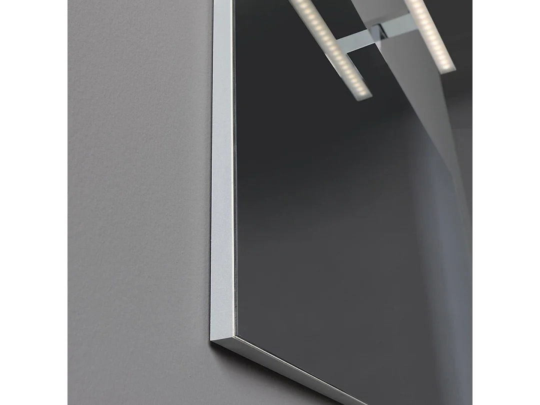 Meuble De Salle De Bains Suspendu En Orme De 90Cm Avec Lavabo Décentré À Droite | Malaga