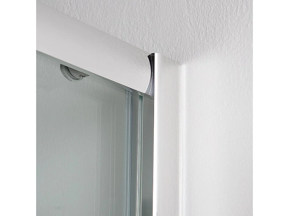 Cabine De Douche À 3 Côtés 70X70x70 Avec Deux Côtés Coulissants Et Un Côté Fixe