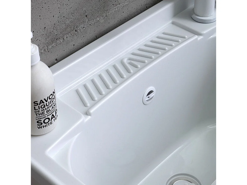 Mobile De Lavage 60X50 Cm Résine Avec Deep Puits