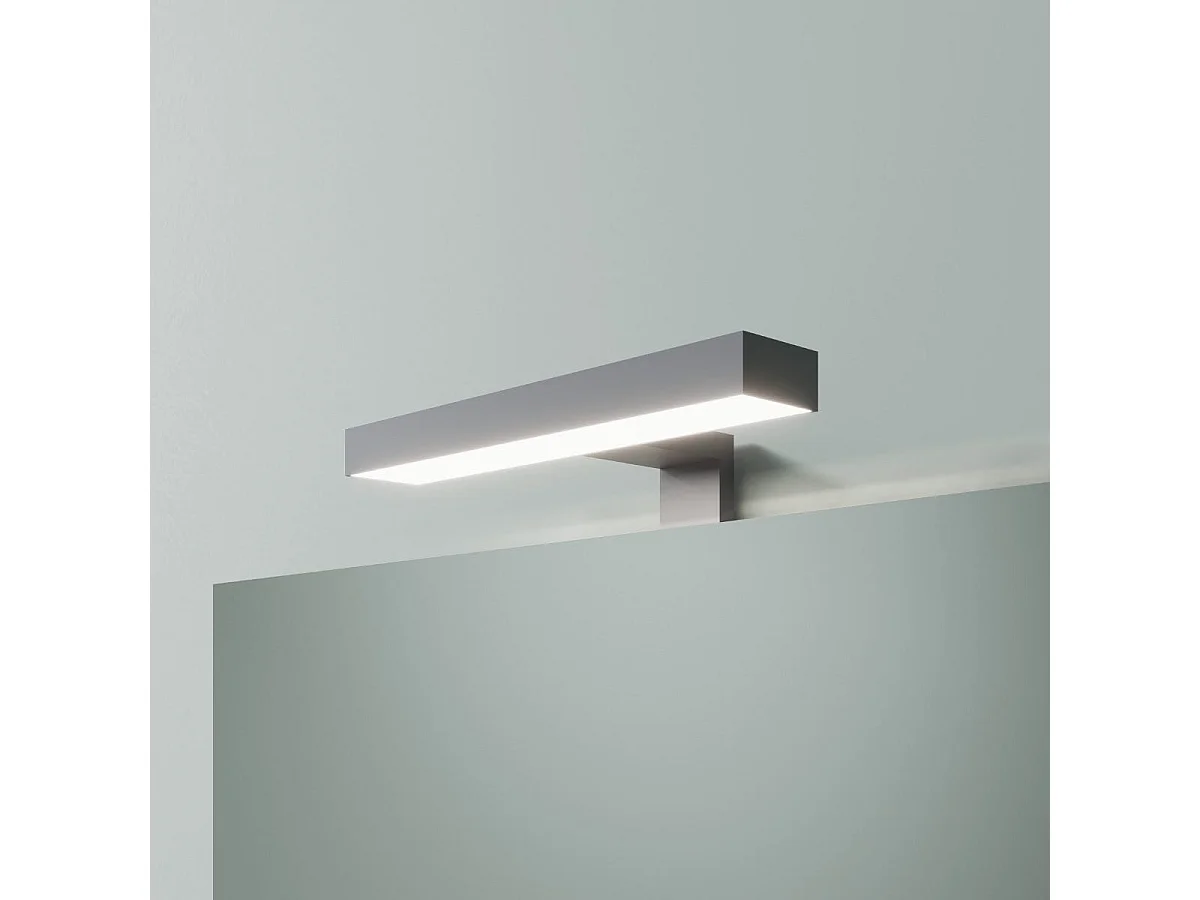 Armoire De Toilette Suspendue 80Cm Blanc Brillant, Lavabo, Miroir 80X60 | Elba