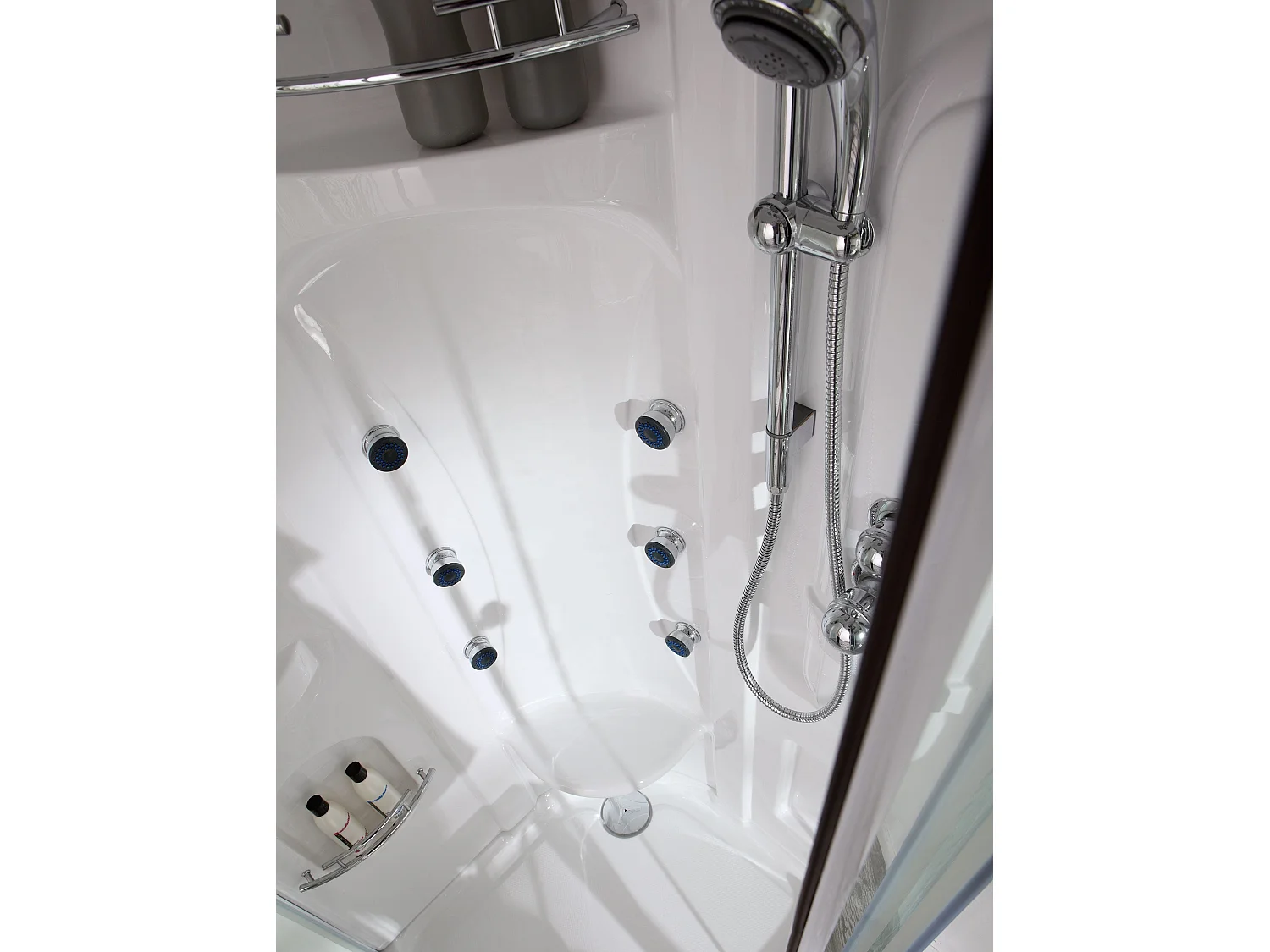 Cabine De Douche Multifonction Avec Hydromassage 90X90 | Vesuvio