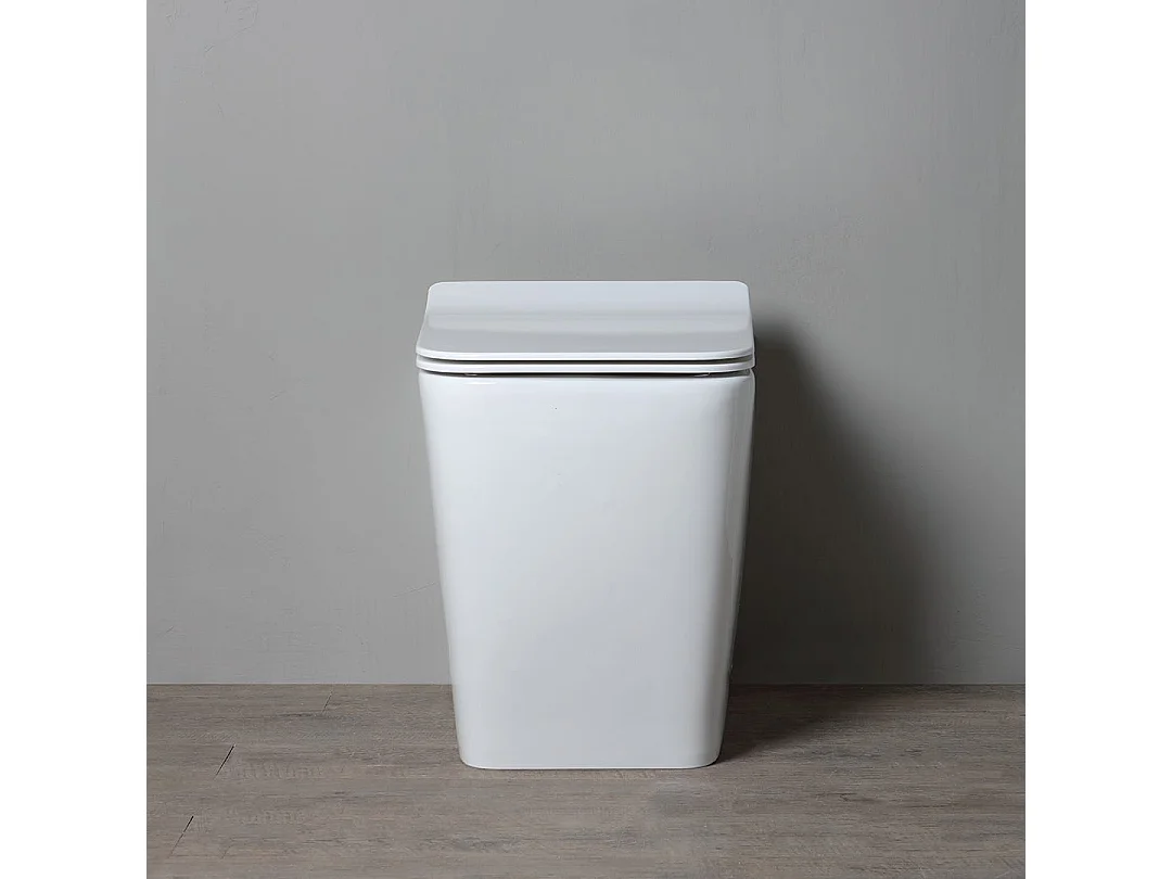 Wc À Poser En Céramique Sans Rebord | Rock