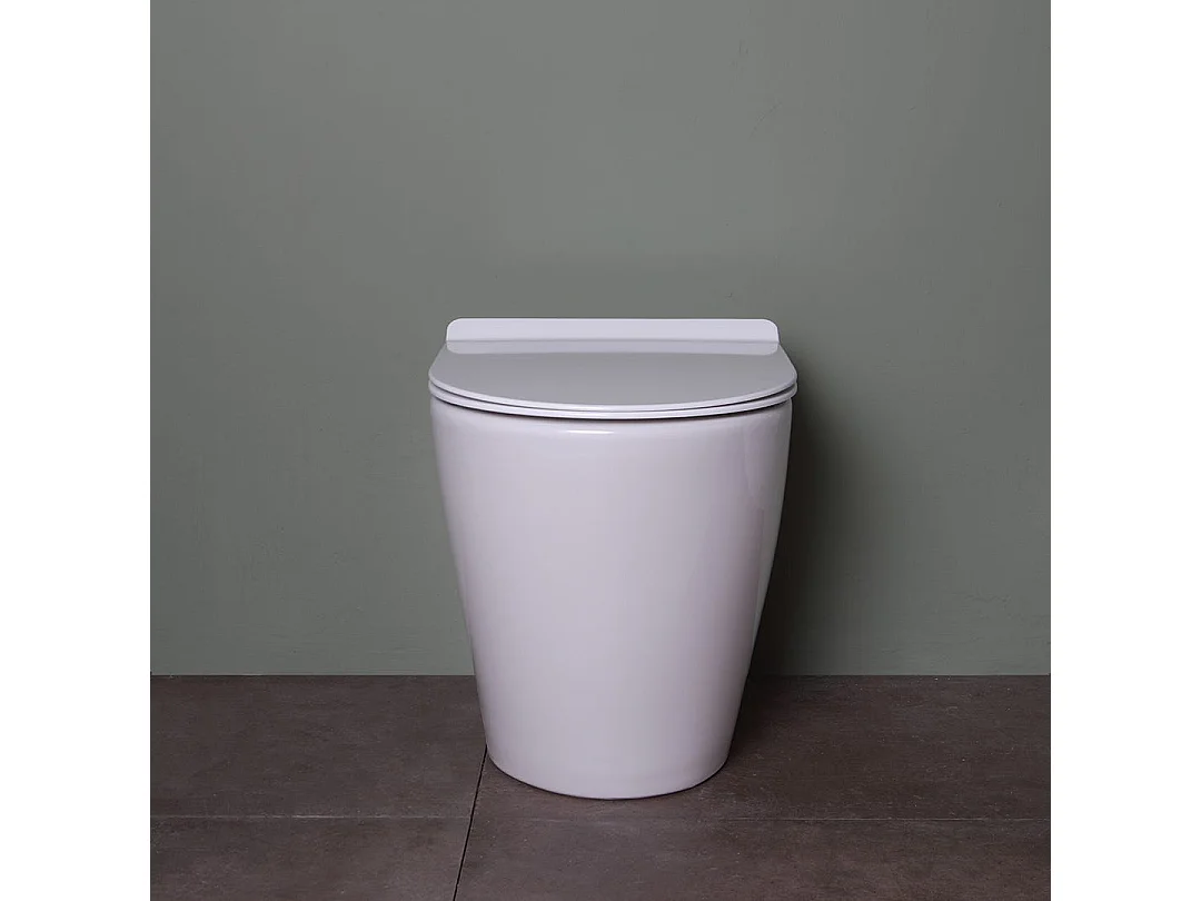 Wc À Poser Affleurant Rimless | Blues