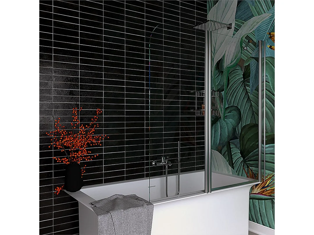 Cloison Pliante 140Cm Verre Clair | Giada