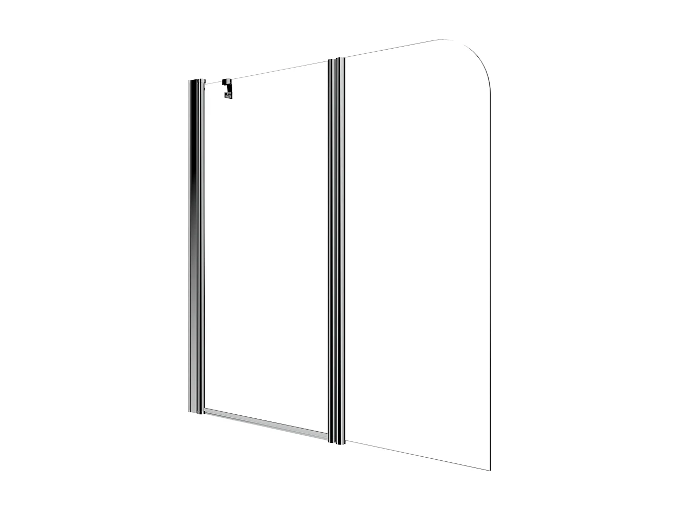 Cloison Pliante 140Cm Verre Clair | Giada