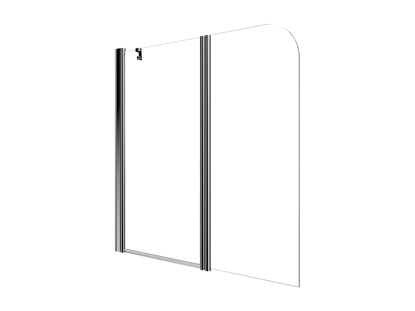 Cloison Pliante 140Cm Verre Clair | Giada