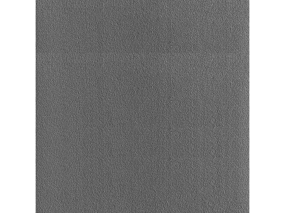 Cama de casal 140 × 200 cm, design em veludo suave para a pele, encosto alto, cinza (colchão não incluído)