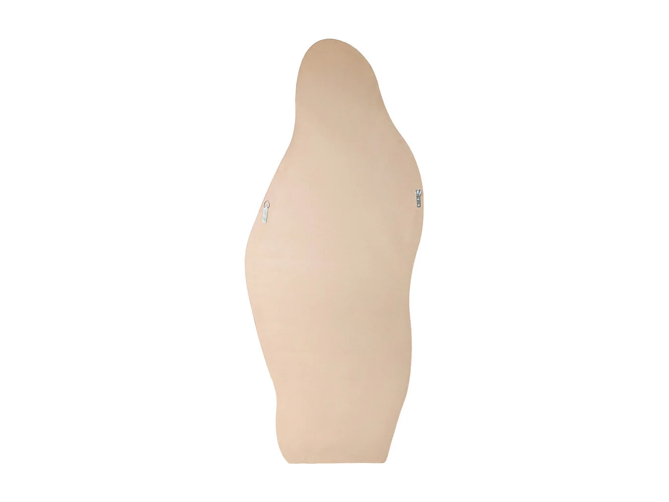 Solea - Miroir organique en bois 70x180cm - Bois clair