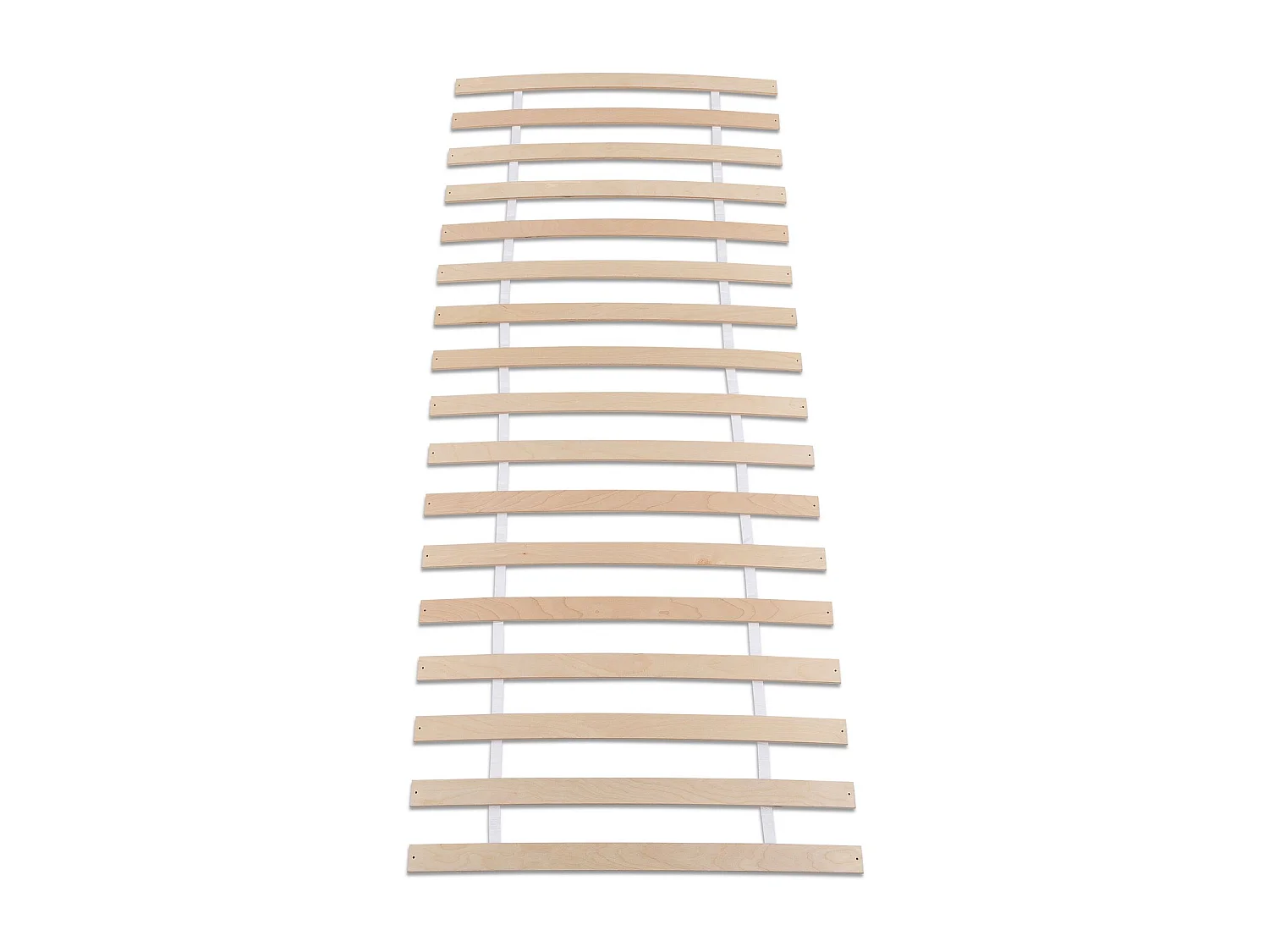 Sommier 80 x 190 et 80 x 200 cm PASIA en bois massif 17 lattes sans cadre, Sommier à lattes pré-percées pour lit 1 place