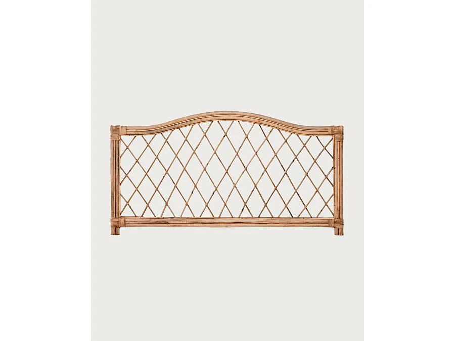 Také - Tête de lit en rotin rectangulaire 160 cm