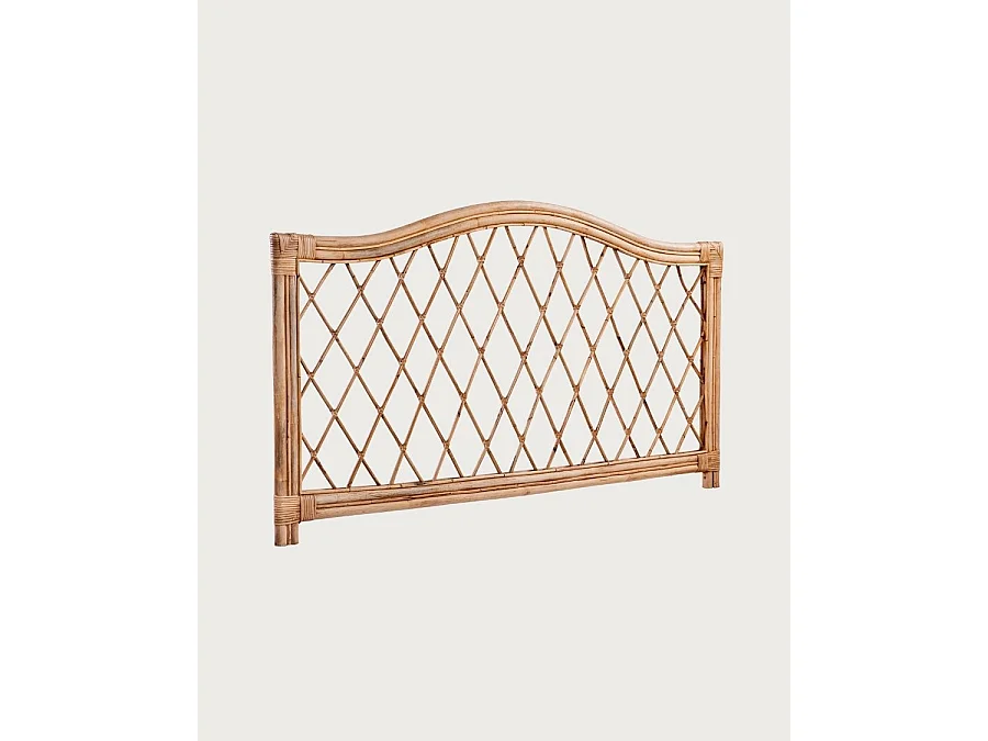 Také - Tête de lit en rotin rectangulaire 160 cm