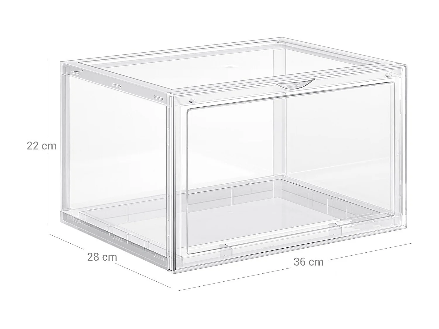 6er-Set Schuhbox Schuhorganizer