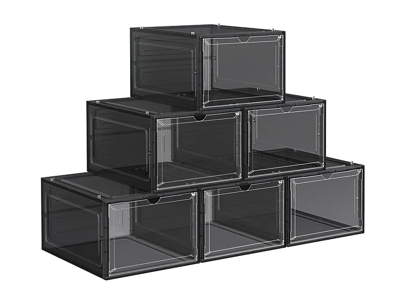 6er-Set Schuhbox Schuhorganizer