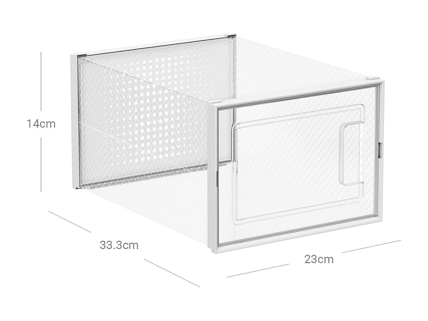 18er-Set Schuhbox Schuhorganizer