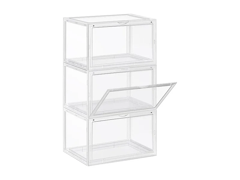 3er-Set Schuhbox Schuhorganizer