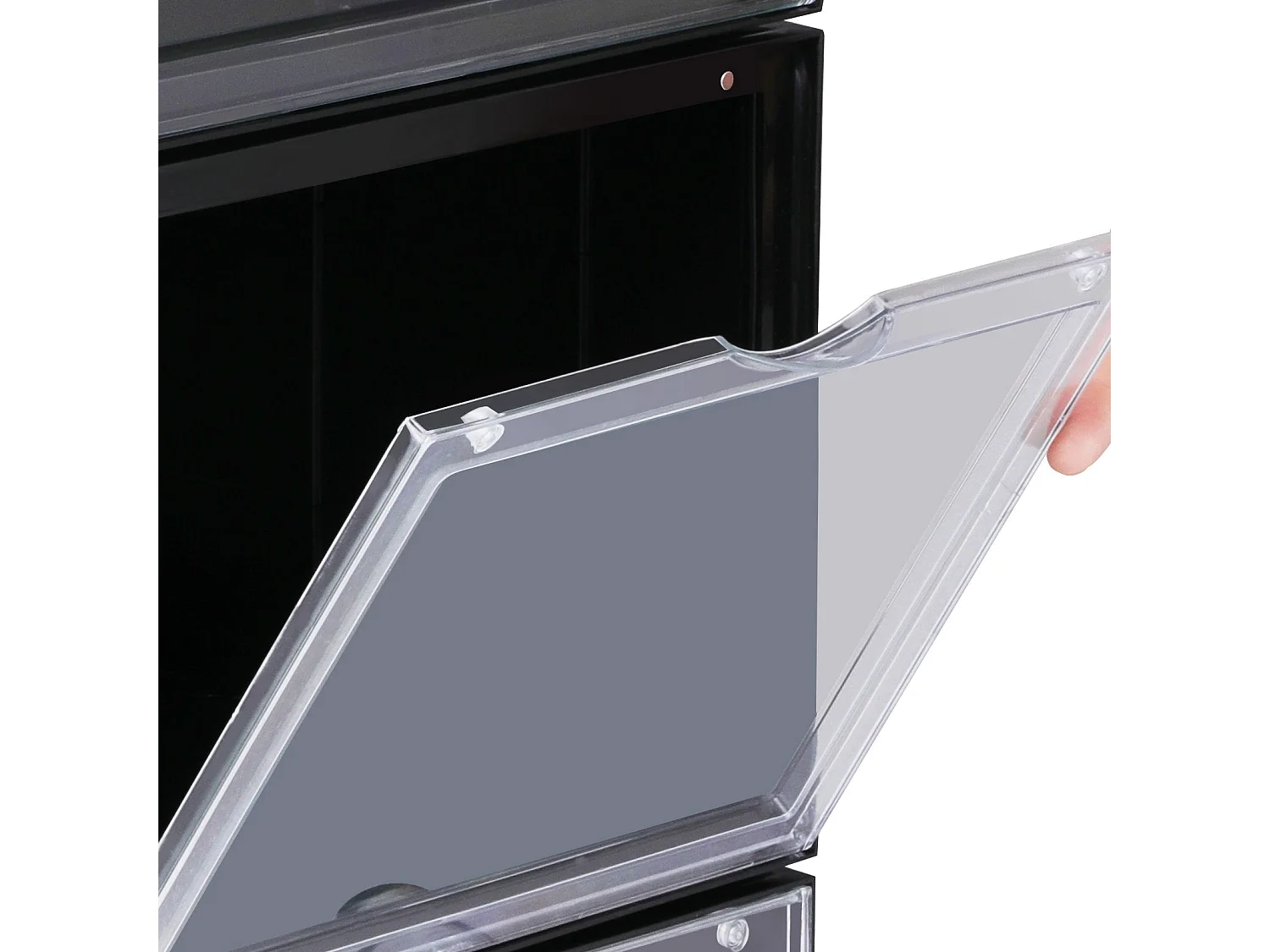 Set di 6 scatole per scarpe e organizer per scarpe