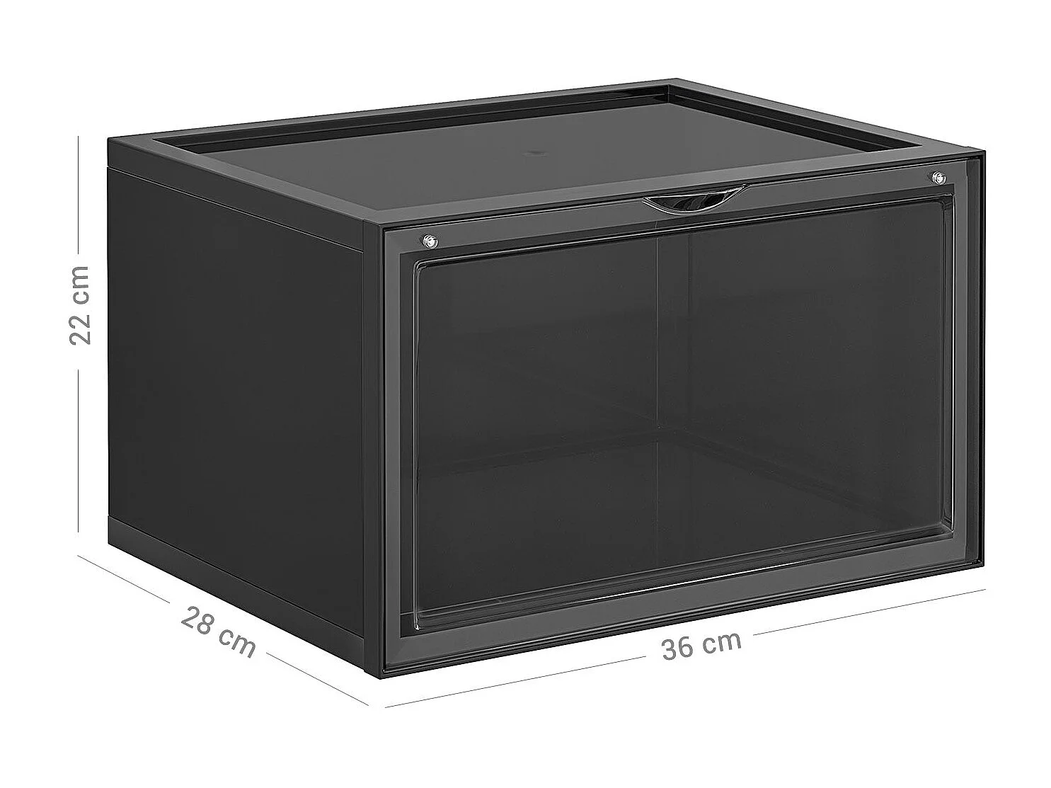 Set di 6 scatole per scarpe e organizer per scarpe