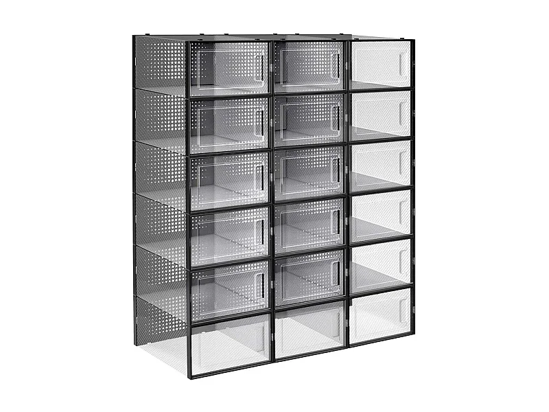 18er-Set Schuhbox Schuhorganizer