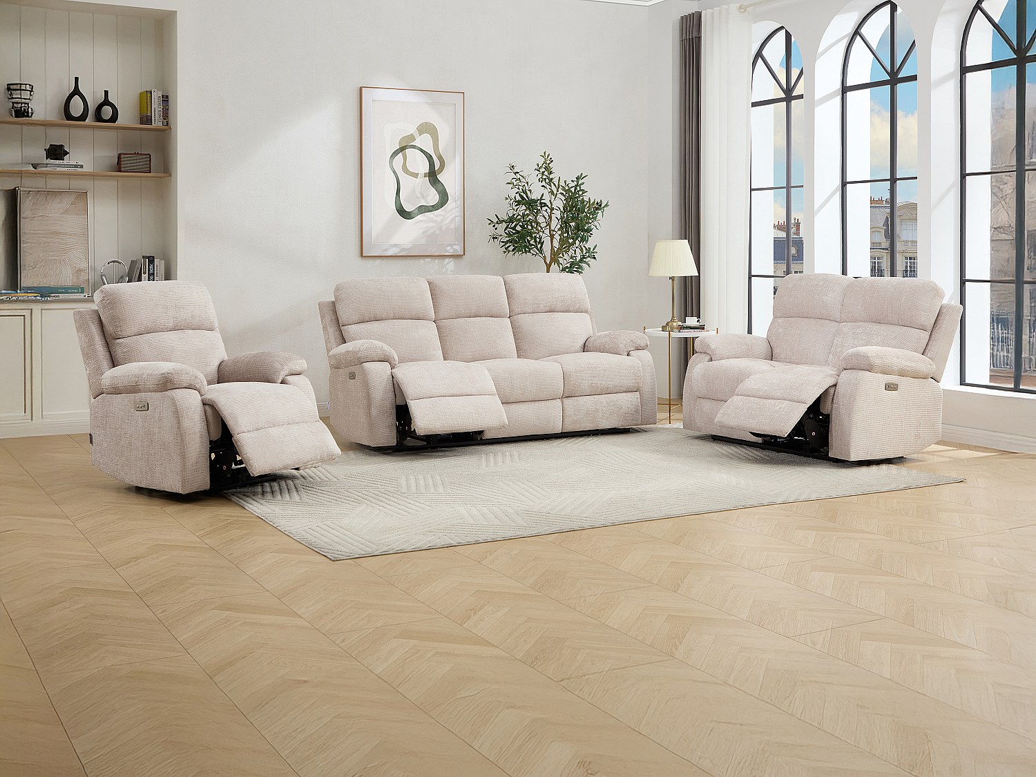 3-Sitzer-Sofa, 2-Sitzer-Sofa & Relaxsessel elektrisch mit Massagefunktion – günstig online kaufen