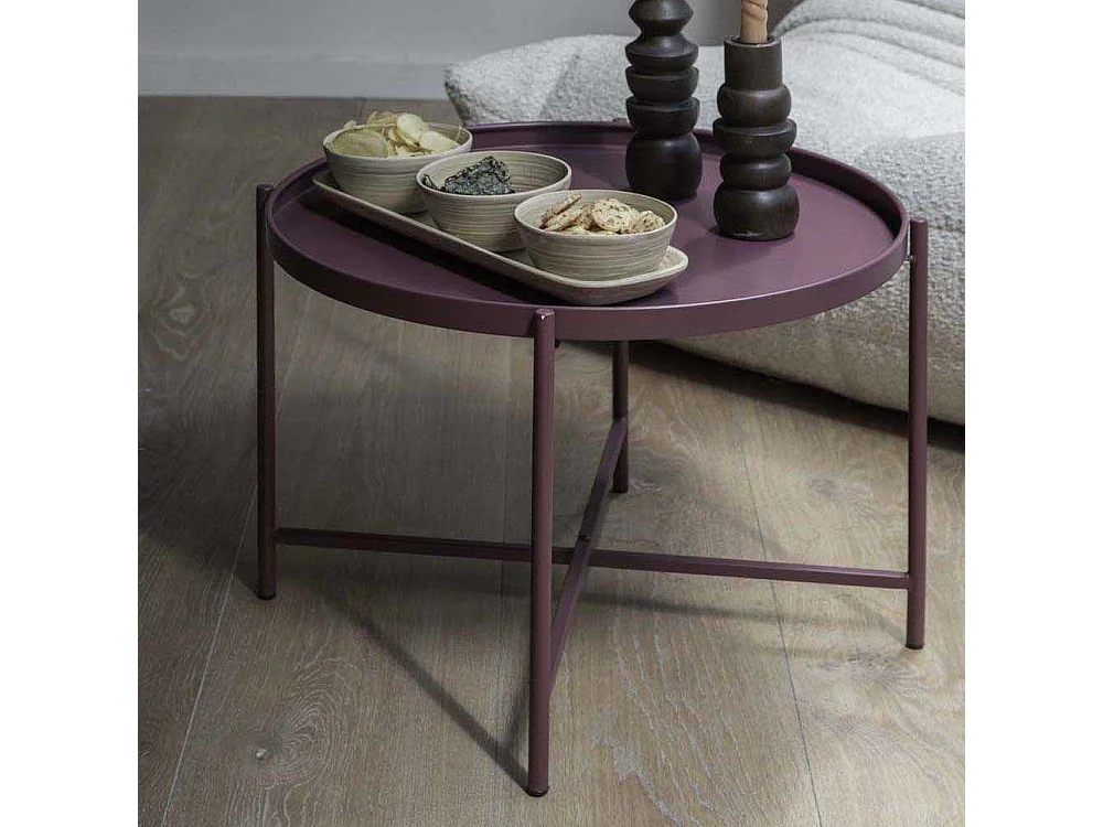 Table basse en métal Meseta