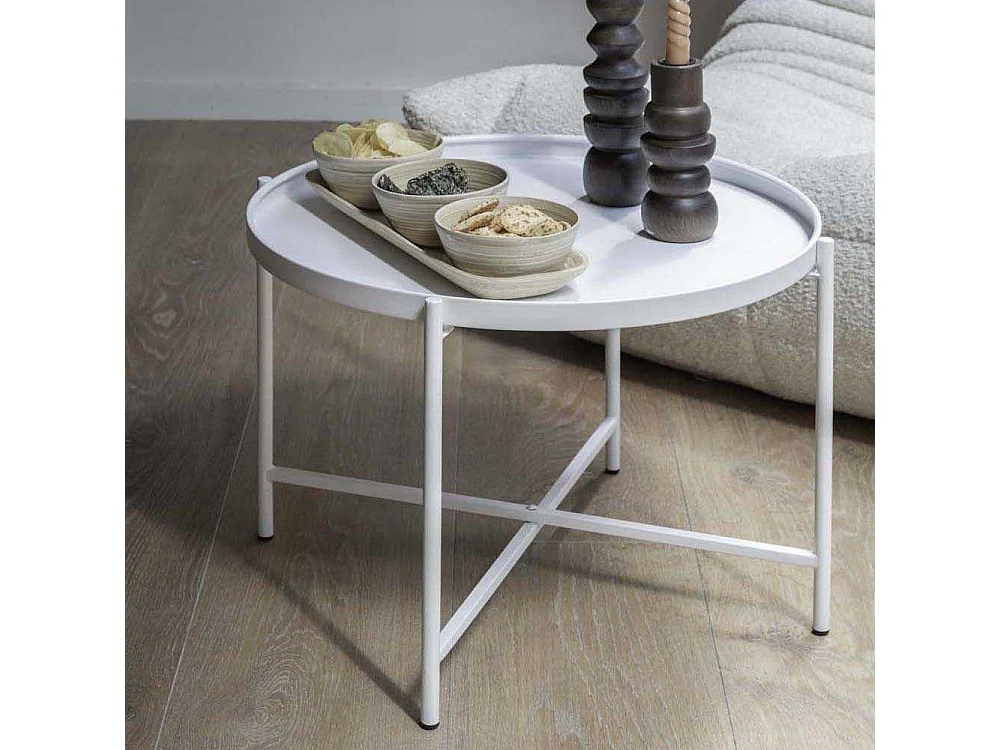 Table basse en métal Meseta