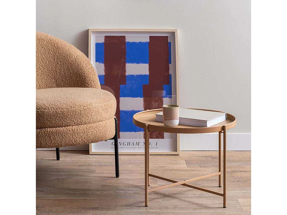 Table basse en métal Meseta