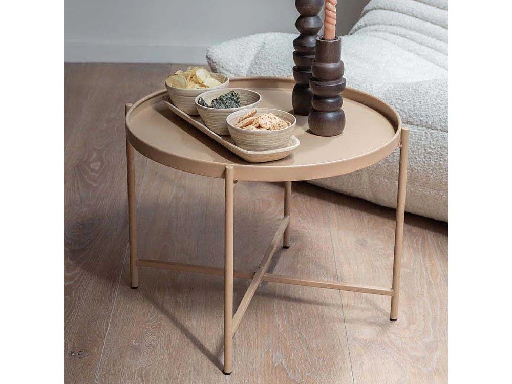 Table basse en métal Meseta