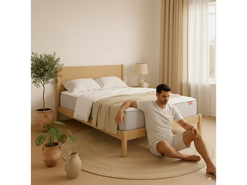 Colchón Morfeo VisCool 105x200 - Híbrido muelles ensacados y viscoelástica