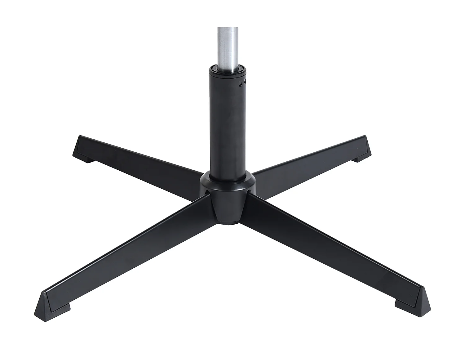 Fauteuil de bureau pivotant réglable en velours côtelé avec accoudoirs et base en métal noir, THOMASINACORDO