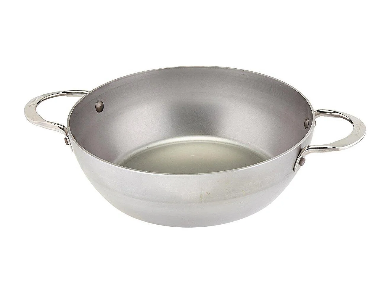 De Buyer Poêle paysanne fer avec anses 24cm - 5654.24