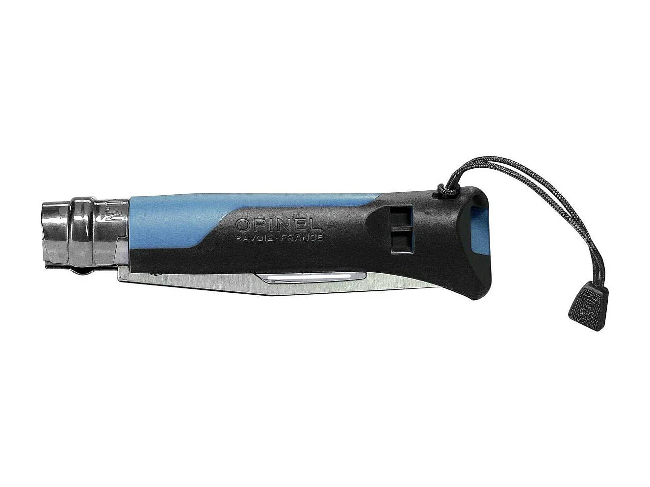 Couteau de poche Opinel No. 08 Outdoor bleu