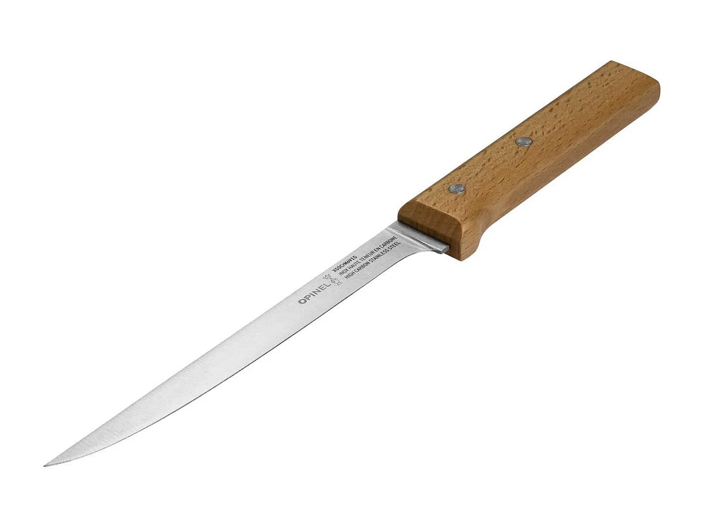 Opinel Parallèle N°121 - Couteau à fileter - 18 cm