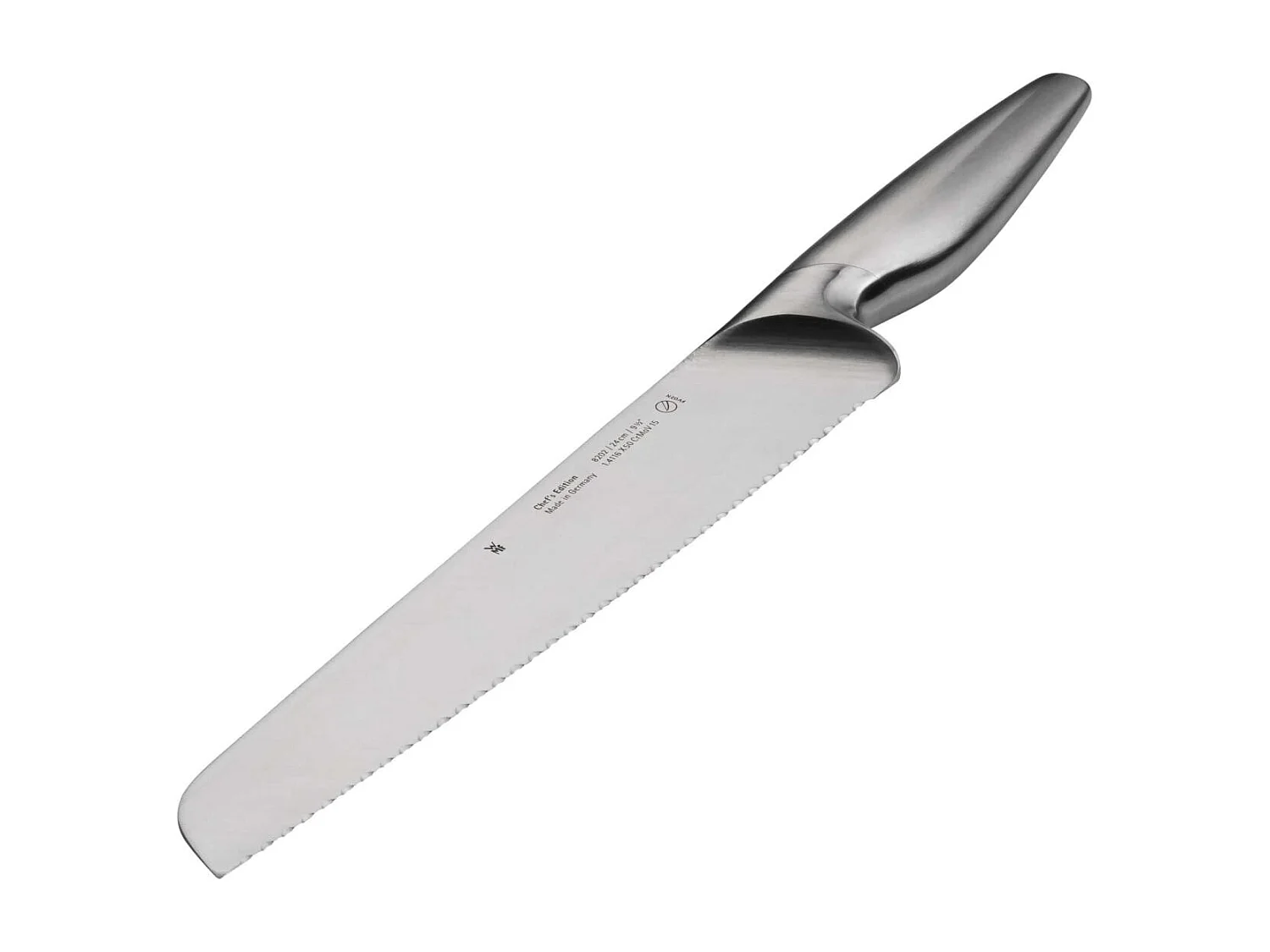 WMF 18.8202.6032, Couteau à pain, 24 cm, acier inoxydable, acier inoxydable