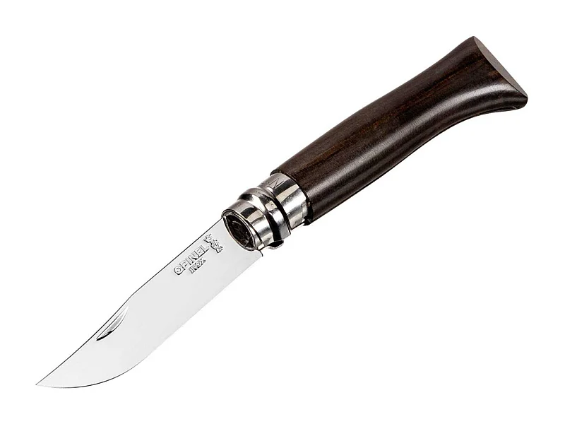 Opinel Tradition Luxury N°08 - Couteau pliant - 8.5 cm - Jet Black