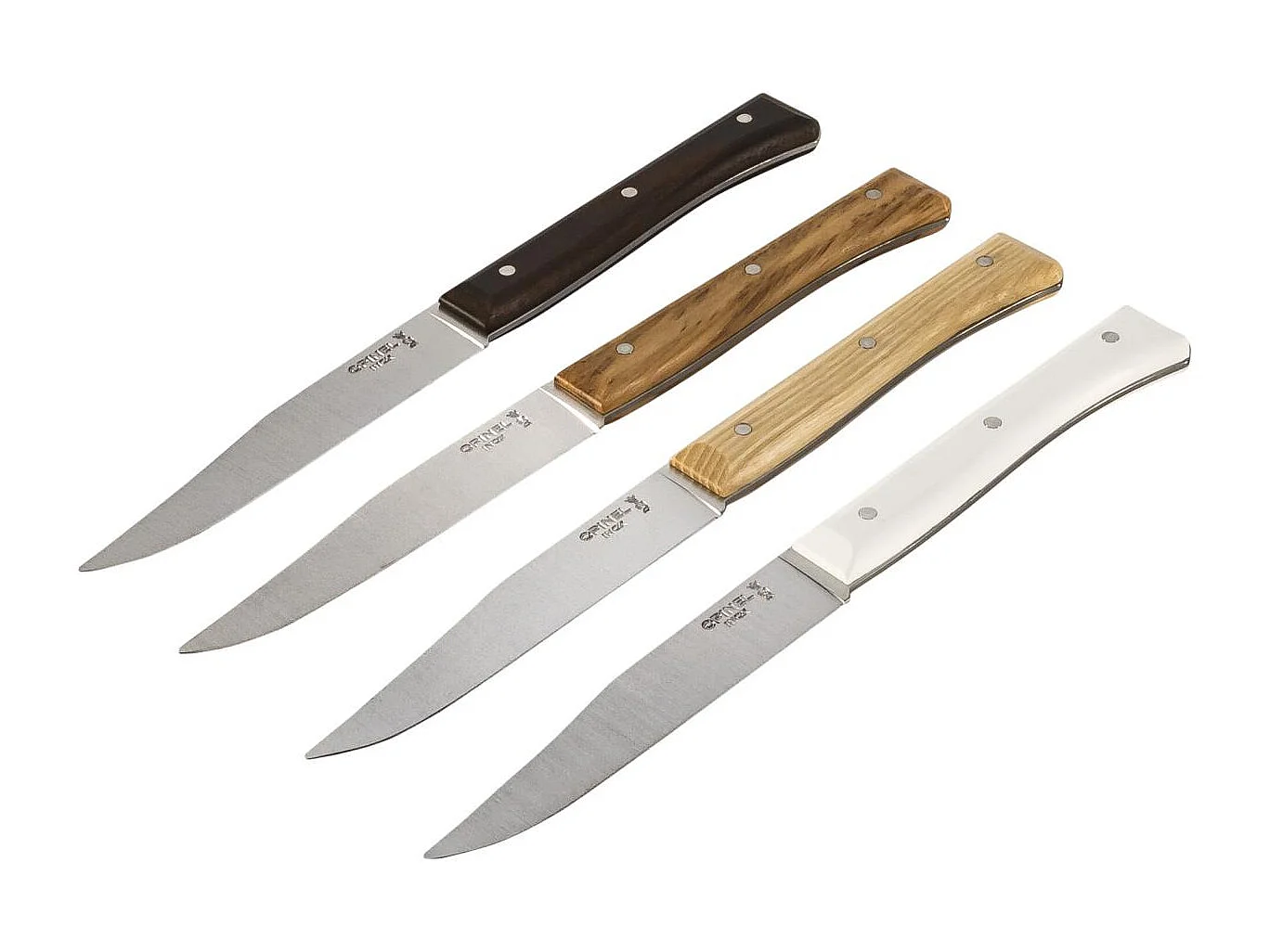 Opinel set de couteaux de table Facette 4 pièces Mix