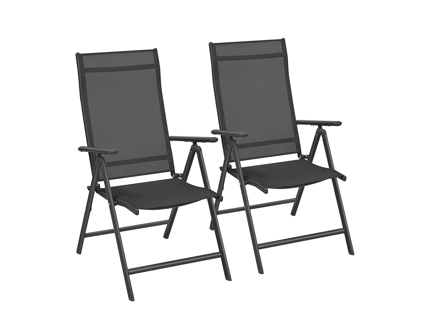 Garden chair 56x70x106 cm black gcb29bk