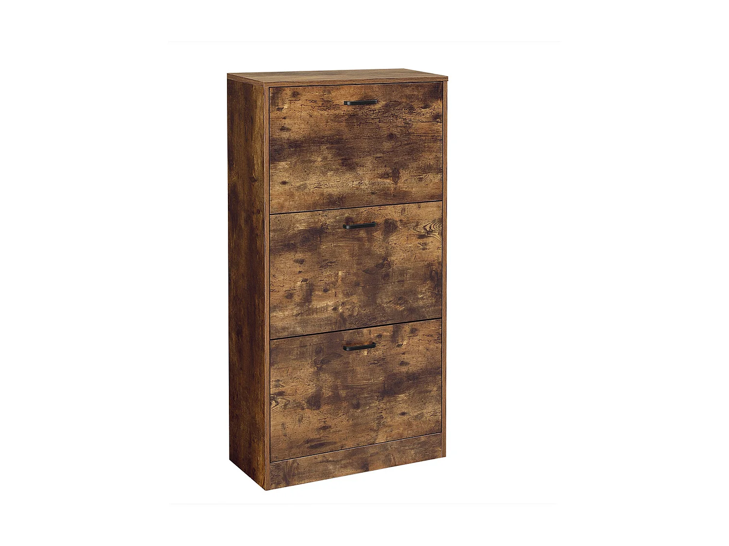 Schuhschrank 60x24x120 cm braun